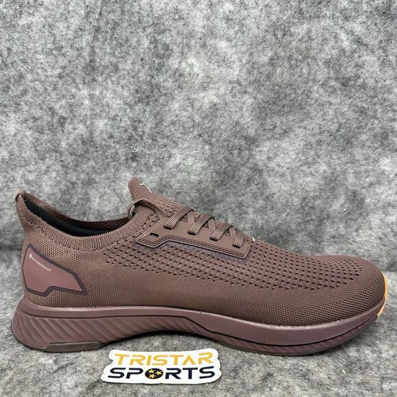 Flux Adapt Runner Running Shoes Mens Size 12.5 Cocoa Waterproof Sneaker - Picture 4 of 9